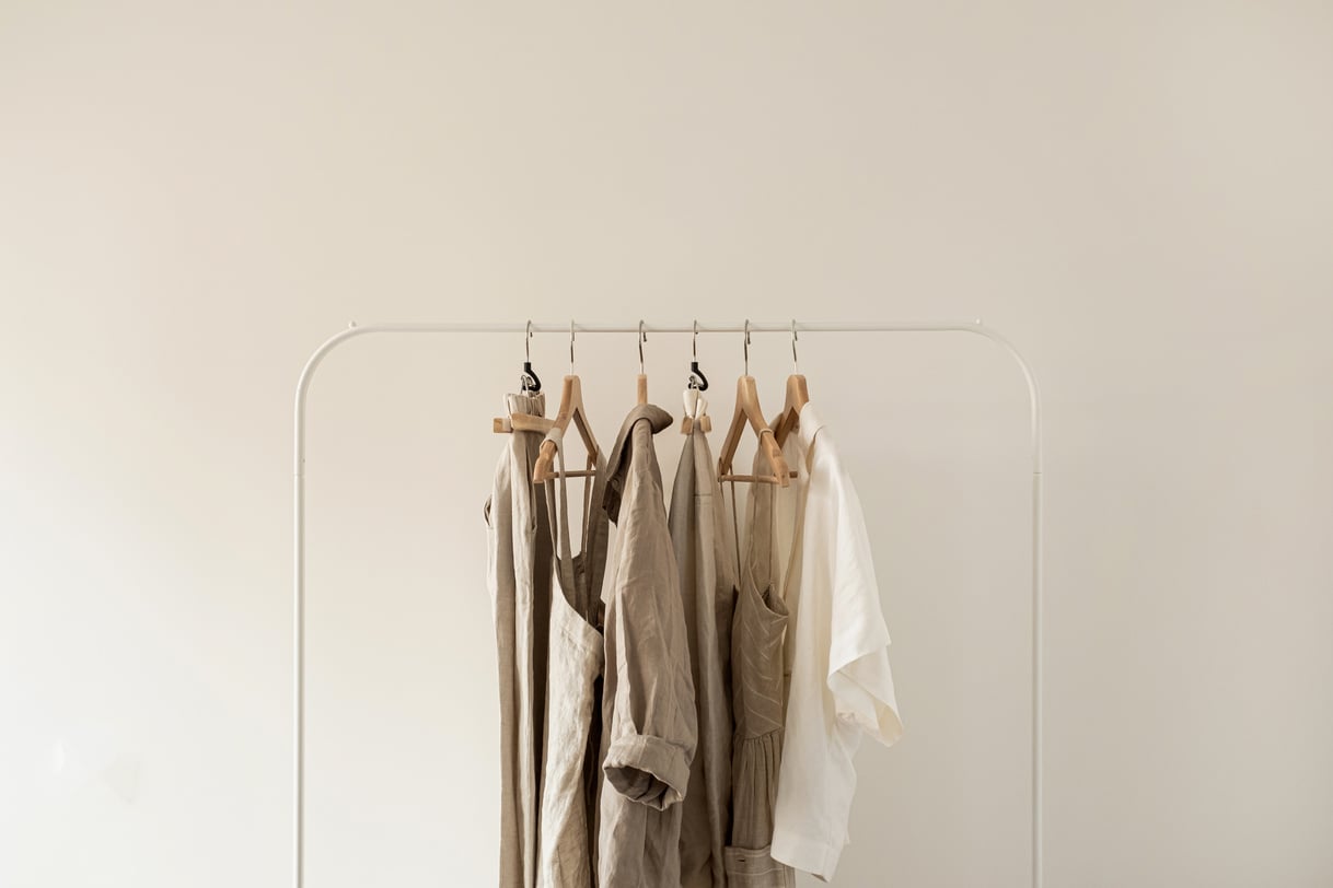 Clothes on a Rack 